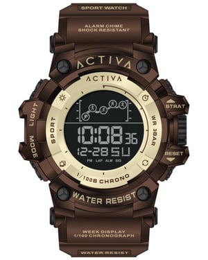 Invicta Digital ACW8082-034 Herrklocka - Digitalverk - ABS med Svart urtavla - 50 mm