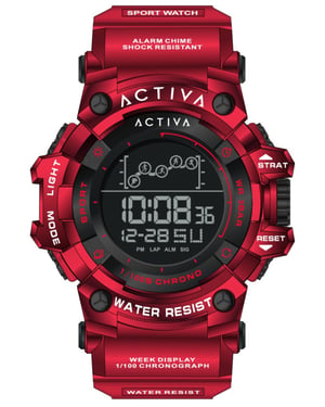 Invicta Digital ACW8082-032 Herenhorloge - Digitaal Uurwerk - ABS met Zwarte Wijzerplaat - 50 mm