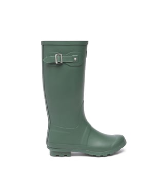 EVER AU Women Goose Tall Gumboots - Oliv