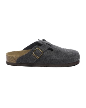 EVER AU Dames Leren Sandalen - Nightjar
