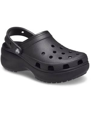 Crocs Classic Platform Thermoplastische Dames Zwarte Klompen