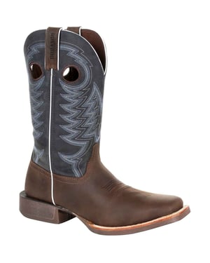 Durango Rebel Pro Leather Men's Belgian Brown/Denim Blue Boots