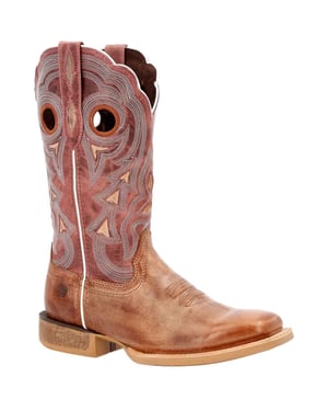 Durango Lady Rebel Pro Leather Women's Dusty Brown/Sky Blue Boots