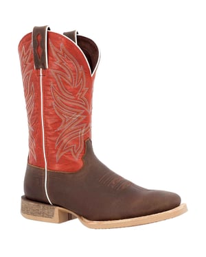 Durango Rebel Pro Leather Men's Worn Brown/Chili Pepper Boots