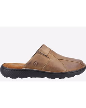 Hush Puppies Carson Mule Läder Sandal Herr