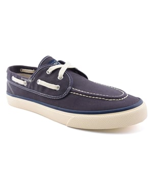 Sperry Klassiska Seamate Bomull Herr Marinblå Seglarskor