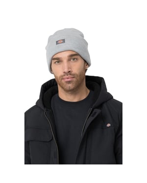 Dickies Acryl Gevoerde Unisex Volwassenen Grijze Beanie Muts