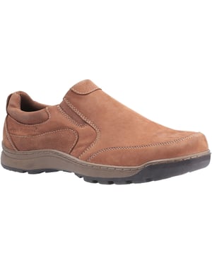 Hush Puppies Jasper Läder Herrs Tannubuck Loafers