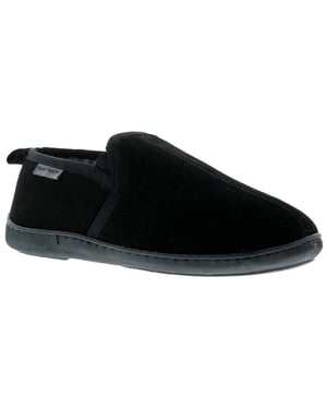 Hush Puppies Arnold Mockasin I Svart Mocka För Män