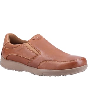 Hush Puppies Aaron Leather Men's Brown Loafers