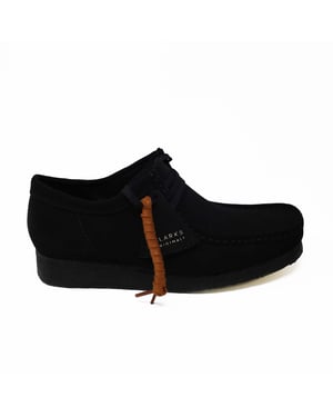 Elegant sko Clarks Originals Wallabee M Svart