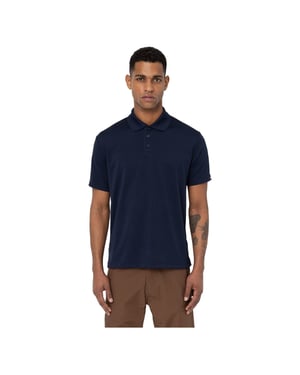 Dickies Everyday Polyester Blauw Poloshirt voor Heren