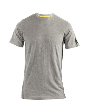 Caterpillar Essentials Korte Mouwen Katoenen Heren Grijze T-shirts