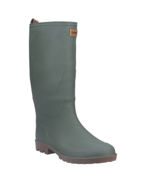 Cotswold Pendock Tall Synthetic Green Wellington Boots