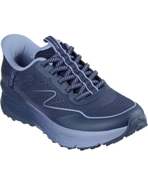 Skechers Switch Back Mist Textil Kvinna Marinblå Vandringsskor