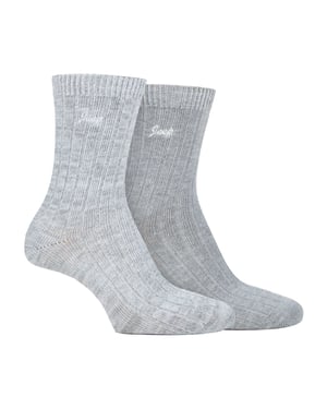 2-Pack Vrouwen Hoge-Prestatie Polyester Bovenkousen | Hardloopsokken