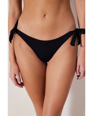 Lage Taille Braziliaanse Bikini Onderkant Met Strikdetail