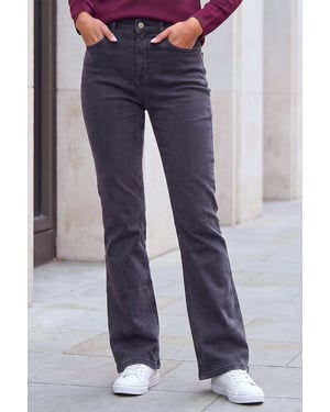 Petite Bootcut Stretch Jeans