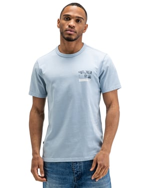 T-shirt Butcher of Blue lichtblauw backprint