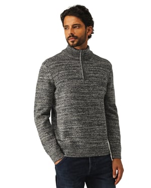 trui State of Art Regular Fit grijs