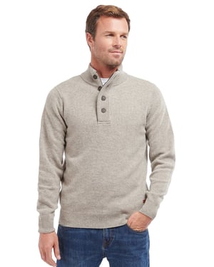 Barbour trui grijs