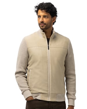 Vest State of Art outdoor donkerblauw normale fit
