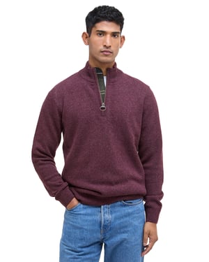 trui Barbour bordeaux