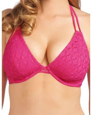 Freya Spirit Halter Bikini Top - Hot Pink