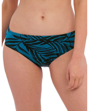 Fantasie Palmetto Bay Mid Rise Bikini Brief - Zen Blue