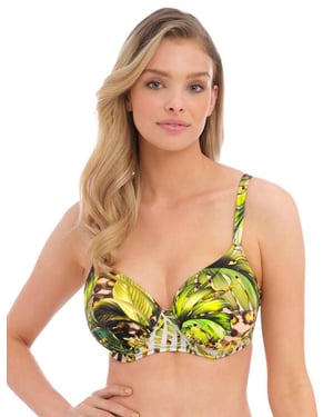 Fantasie Kabini Oasis Gathered Full Cup Bikini Top - Multi