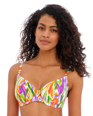 Freya Tusan Beach Plunge Bikini Top - Multi