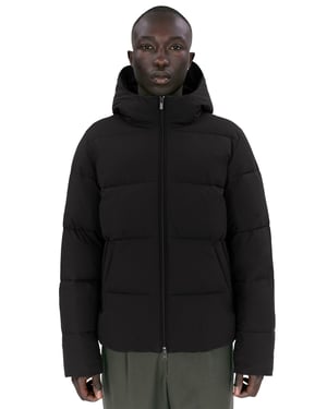Elvine winterjas Bjarne zwart uni normale fit