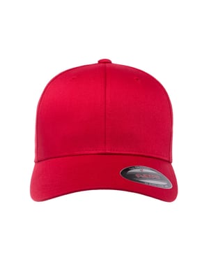 Flexfit Kleuter Wollig Gekamde Baseballpet (Rood)