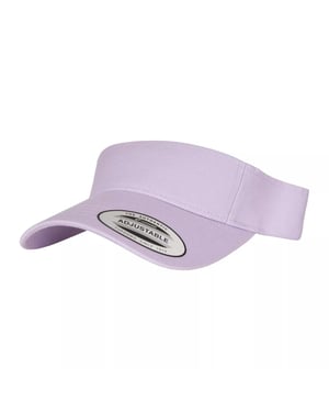 Flexfit Cap met gebogen top en vizier (Lila)