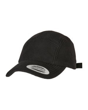 Flexfit Jockey Polar Fleece Baseballpet (Zwart)