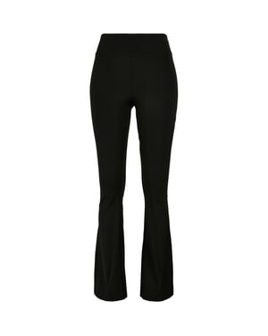 Urban Classics Dames/Dames gerecyclede uitlopende legging met hoge taille (Zwart)