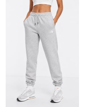 The North Face Essential Oversized Joggers in Light Grey