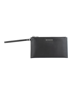 Michael Kors Zwarte Leren Clutch Tas