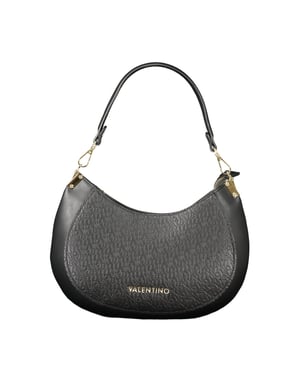 Mario Valentino Black Polyurethane Women's Bag