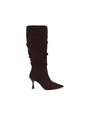 KG Kurt Geiger Suedette Autumn Slouch Knee Boots