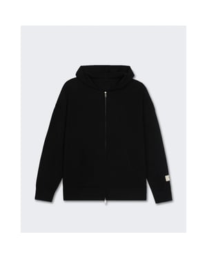 Flaneur Homme Heren gebreide sweater met rits