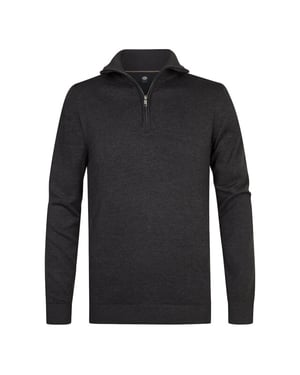 Petrol Industries men knitwear collar m-ros-kwc202 9080 steal melee