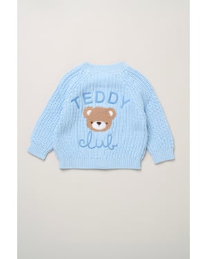 Teddy Club True Knit Chunky Cardigan