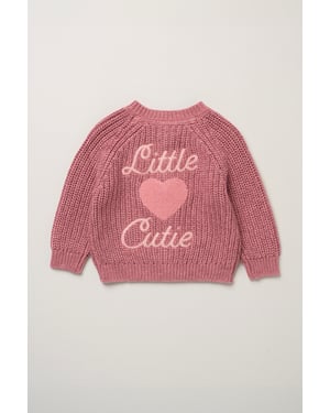 Little Cutie True Knit Chunky Cardigan