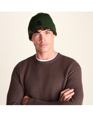 Burke Knit Hat - Leaf Green