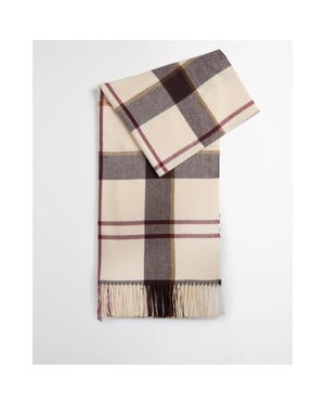 Barbour harriet tartan scarf lsc0494 tn91 light muted tartan
