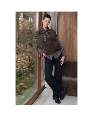 Maicazz Vels fa26.70.902 top brown