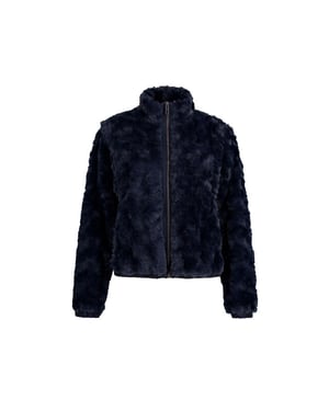 Luhta isolahti fleece sweater met rits dames -