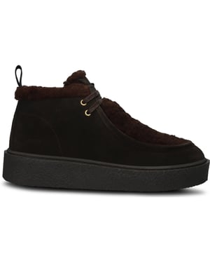 ENJAR SAALA - EL427 Dark Brown - Sneaker (mid)