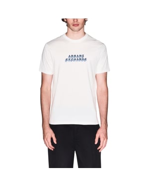 Armani Exchange XM002779 Mens T Shirts Crew Neck Slim Fit Summer Soft Cotton Tee